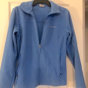 Blue Columbia fleece jacket